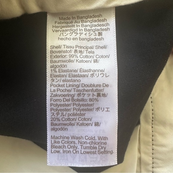 J. Crew Factory Pants Men’s Straight-Fit Flex Chino Classic Black 38x32 NWT New - Picture 8 of 12